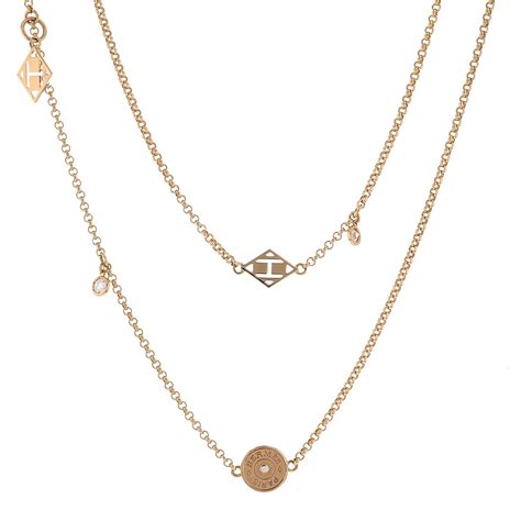 hermes gambade necklace|hermes diamond necklace.